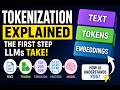 How ChatGPT Understands Words | Tokenization Explained