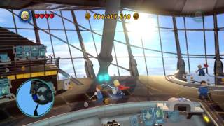 LEGO MARVEL Super Heroes - Thor and Odin Destroying Control Room in S.H.I.E.L.D. Helicarrier (1080p) screenshot 3