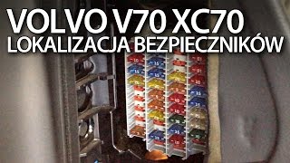 Volvo V70 Xc70 Bezpieczniki I Przekaźniki - Youtube