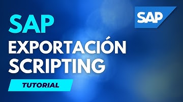 [TUTORIAL] SAP Scripting: Automatizando exportación de reportes