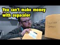 You cant make money from supacolor  rant and heat transfer warehouse unboxing