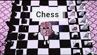 Chess board game! make with paper screenshot 1