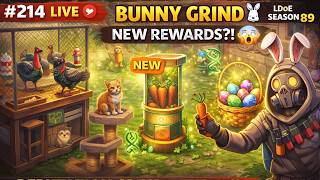 Ep.214 🔥 Bunny Reputation Grind + Turkey Coop &amp; Rewards | LDoE Season 89