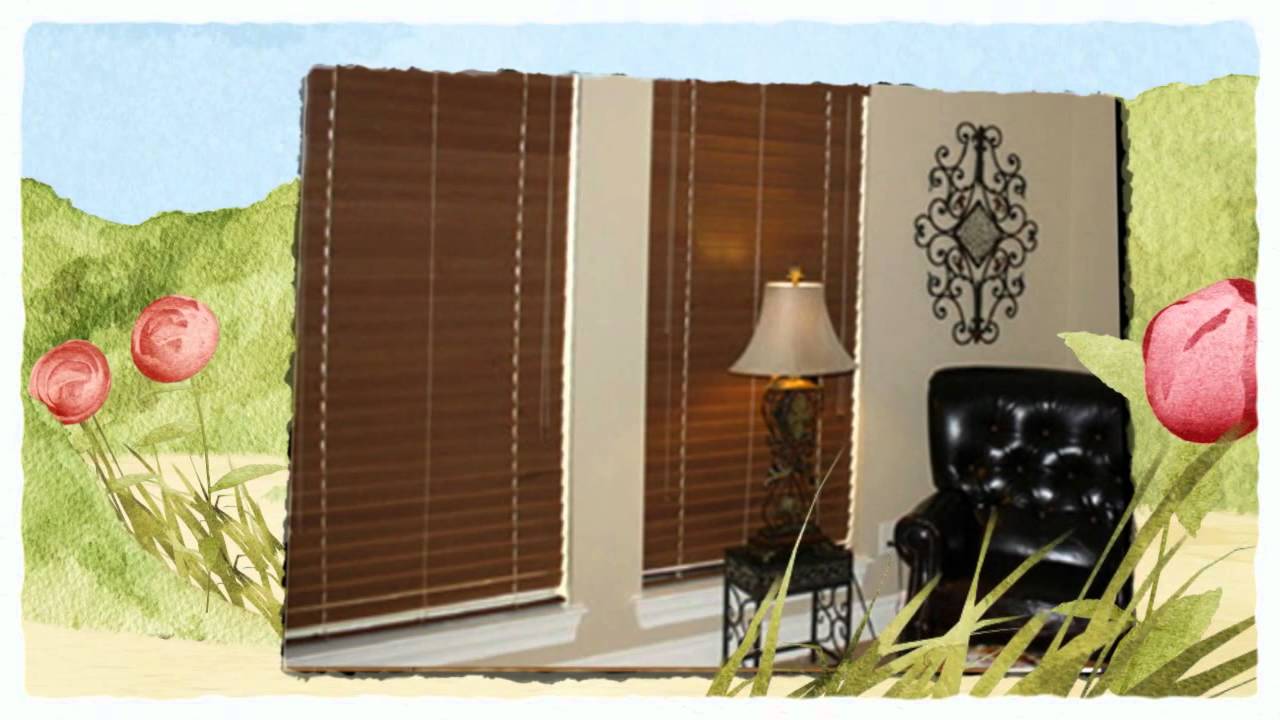 Bamboo Shades Are An Ecologically Sound Choice - YouTube