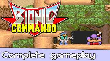 Bionic Commando (Arcade) Complete gameplay 🕹️ No deaths - No cheats - HD 60fps