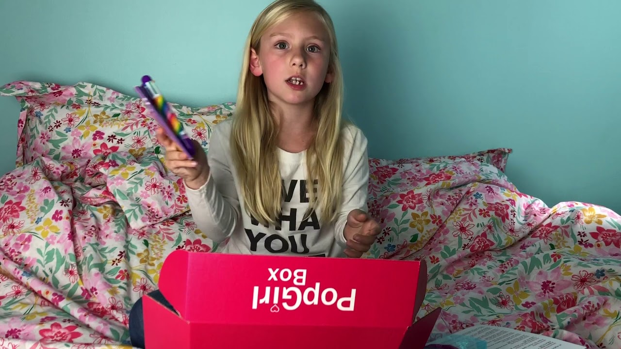 PopGirl March Unicorn Box Unboxing - YouTube