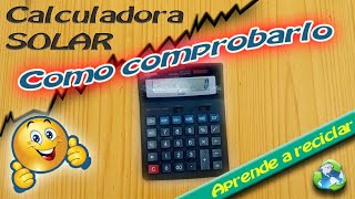 Cadera Abultar Mantenimiento ☀️✨⚡📝💼 Calculadora SOLAR [como COMPROBARLO] ☀️✨⚡📝💼 - YouTube