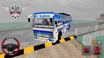 Sri Katee Tulunada Bus Mod For Bussid - Bus Simulator Indonesia Gameplay 😲🎧 