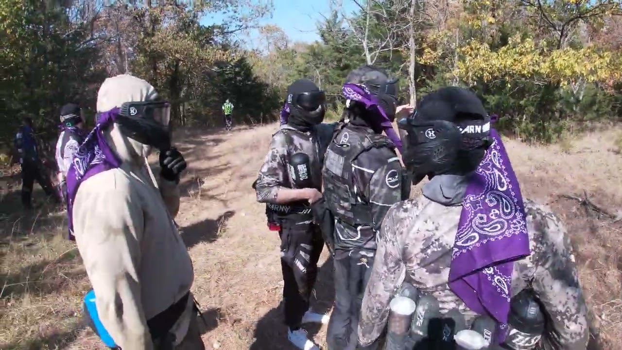 Dropzone Big game orange vs purple  2nd game of the day switched sides