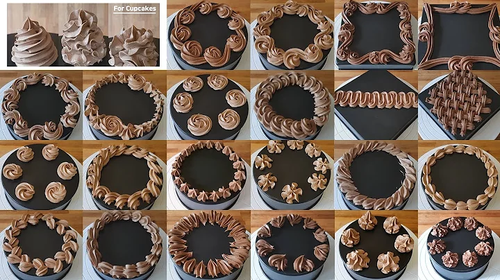 Decoration Ideas made with only Wilton Nozzle 1M :: Homemade Cake