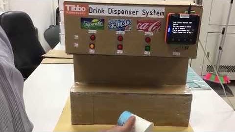 Tibbo Drink Dispenser system