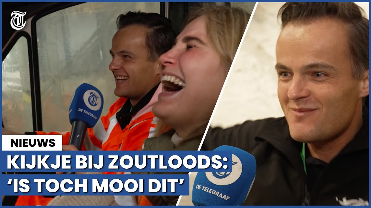 Chaotisch kijkje bij zoutloods: ‘Waar heb je dit nou?’