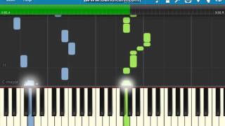 匠／TAKUMI(やさしいピアノ・ソロ)をSynthesiaに弾かせてみました。