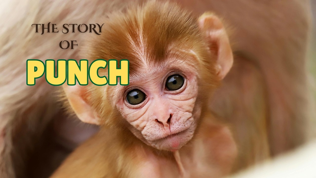 Punch: A heartwarming narration | TRUE Story of the baby monkey who was rejected by His Mother