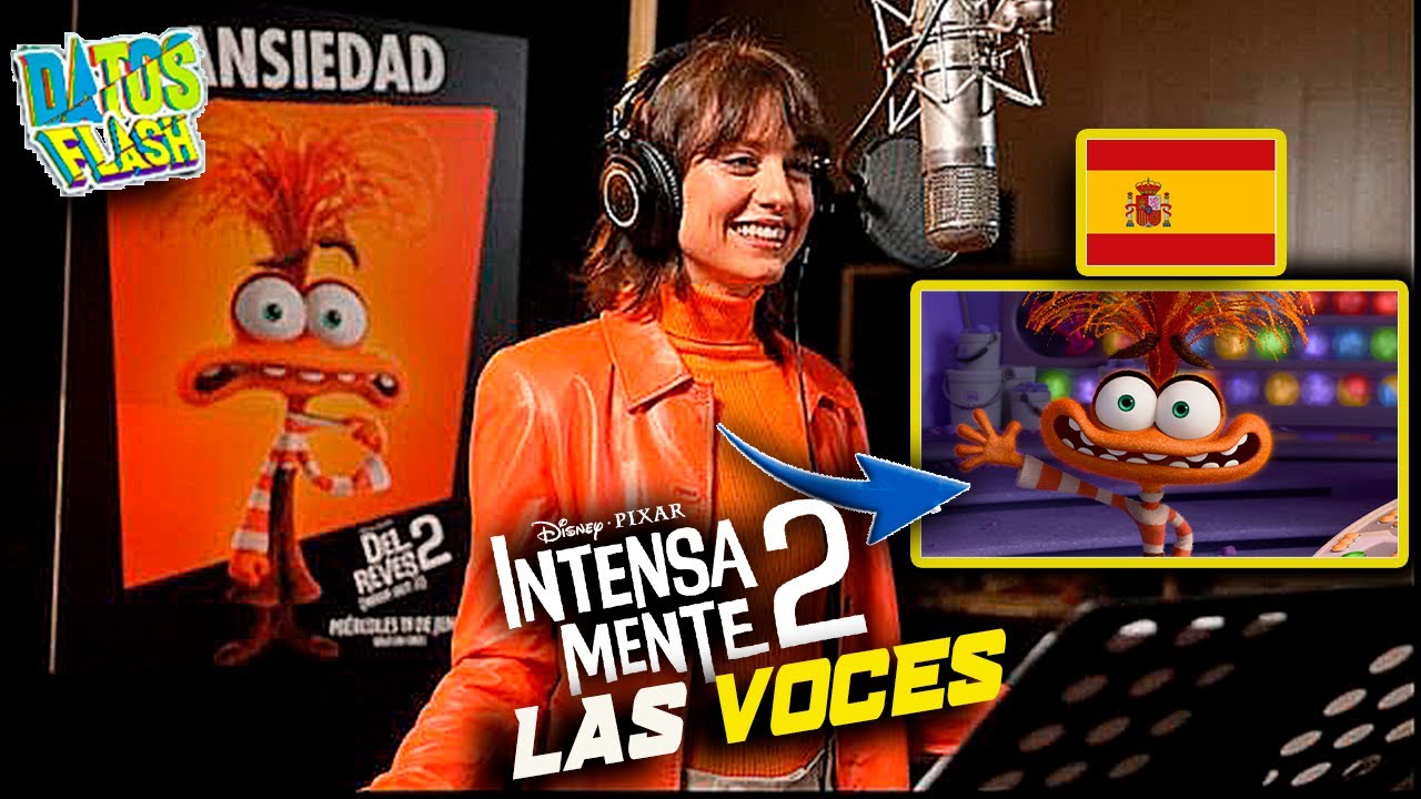 😱​ Las VOCES de INTENSAMENTE 2 en ESPAÑOL ESPAÑA!!