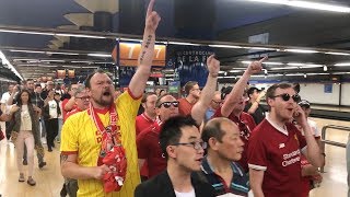 Fans Swarm Into The Wanda Metropolitano Stadium Ahead Of Champions League Final