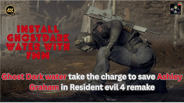 👻 How to Install Ghost Dark Water Mod in Resident Evil 4 Remake | Fluffy Mod Manager Tutorial 👻mg77
