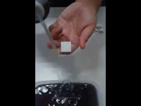 Nano Super Hydrophobic Coating Test- Contrast Test with Diluted Ink