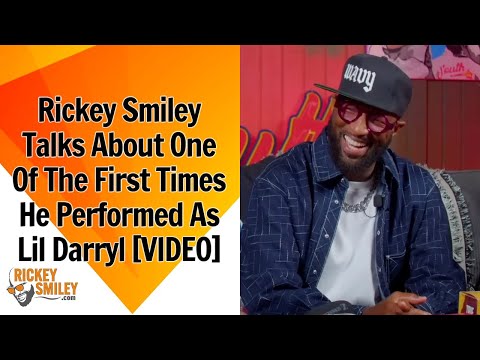Rickey Smiley Talks About One Of The First Times He Performed As Lil Darryl
