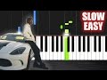 Wiz Khalifa - See You Again ft. Charlie Puth - SLOW EASY Piano Tutorial by PlutaX