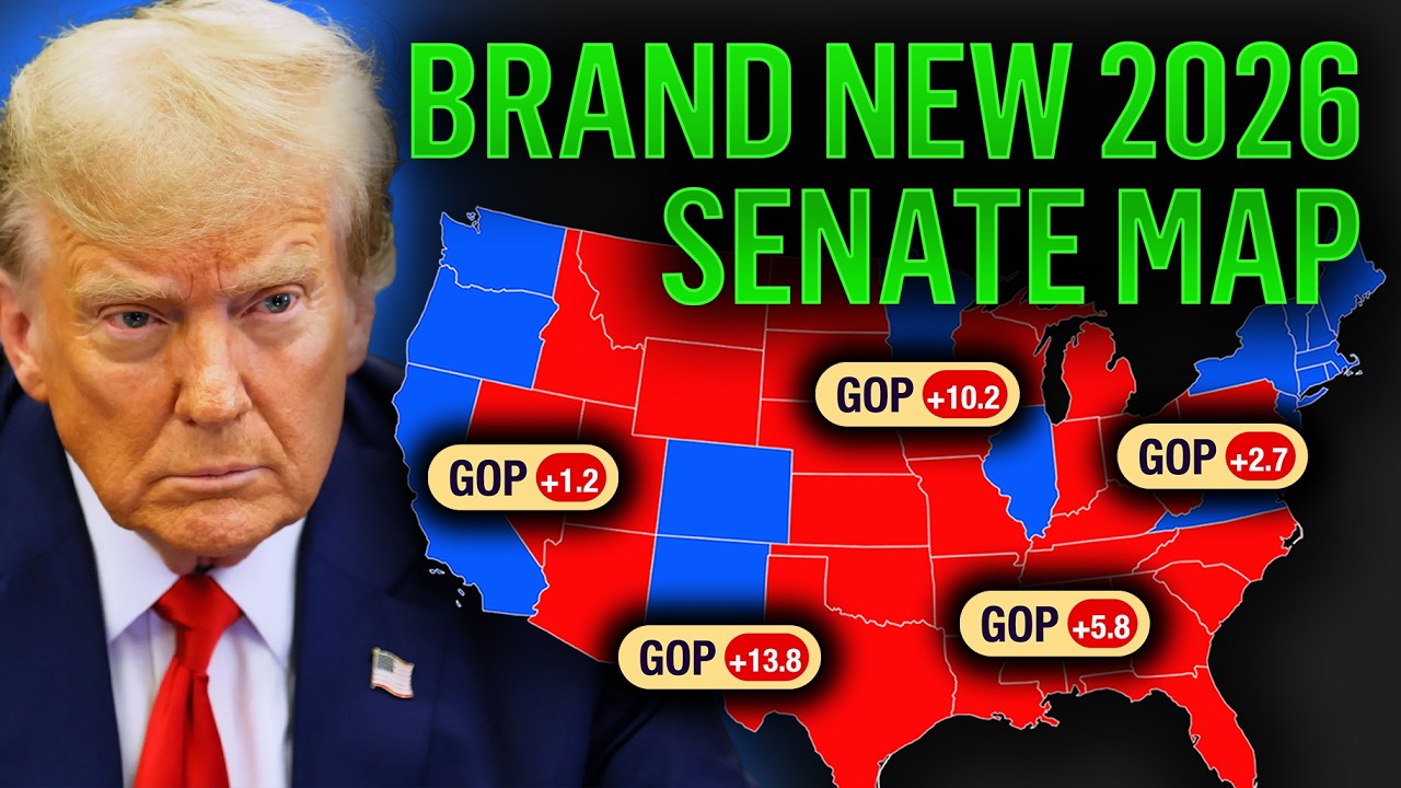 My SHOCKING New 2026 US Senate Map Prediction