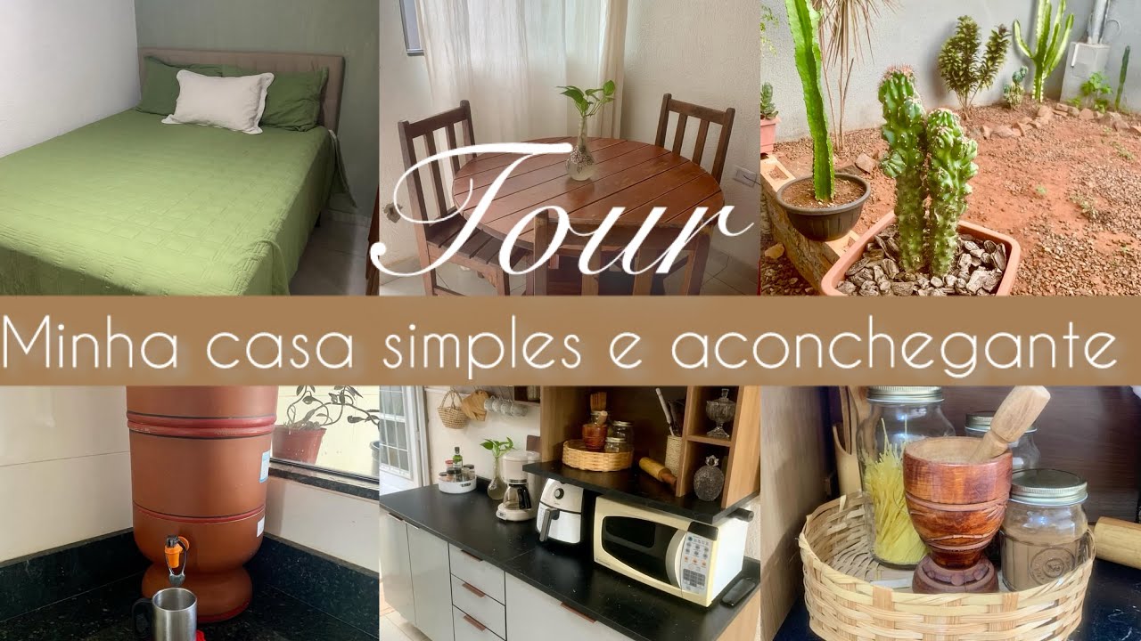 TOUR COMPLETO PELA MINHA CASA 🏡 MEU CANTINHO TÃO SONHADO | SIMPLES + AFETUOSA #tour 