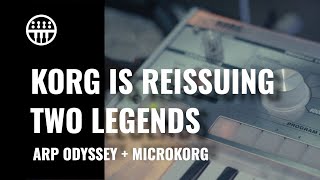 Korg´s Reissue  of the Microkorg & Arp Odyssey | Superbooth 23 | Thomann