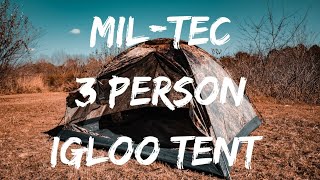 Mil Tec Igloo Tent - Budget 3 Person Tent