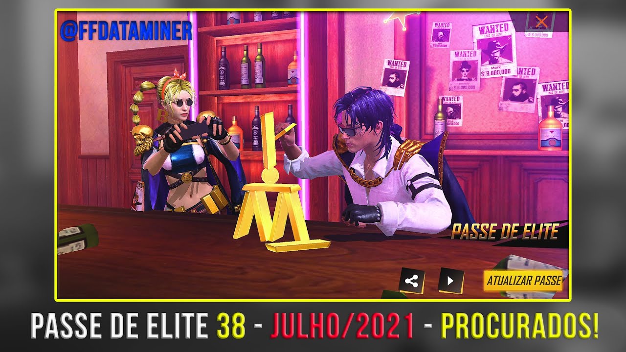 Passe De Elite 38 Julho Freefire Youtube