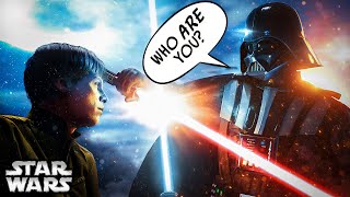 How Darth Vader MET Luke For the First Time (CANON)
