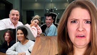 James Charles On Dinner With The D'Amelios REACTION!