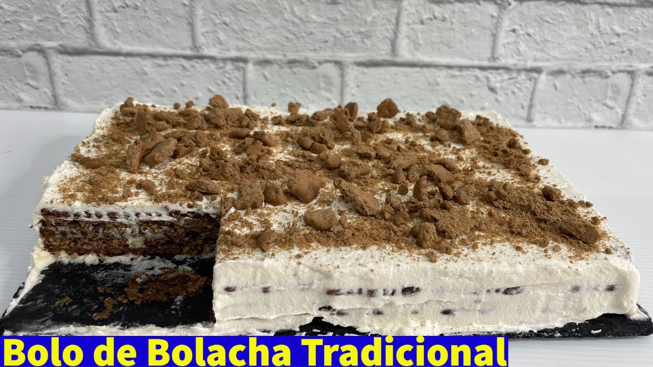Bolo De Bolacha Tradicional
