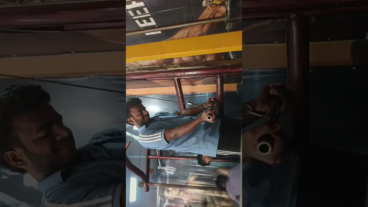 Fit vloger Sahil Gym workout in gym 💪🏻