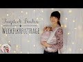 Tragetuch Binden: WICKELKREUZTRAGE (Neugeborenes Baby) | Anleitung