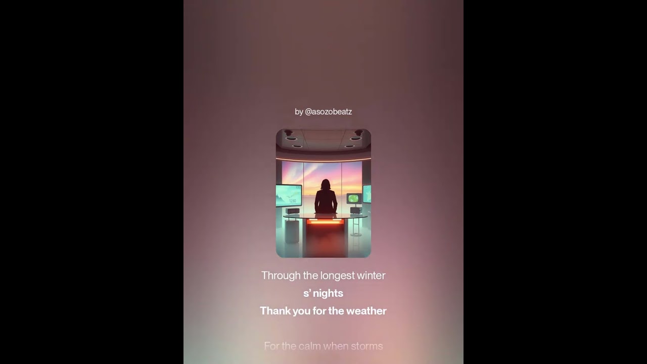 Carol Kirkwood THANK YOU FOR THE WEATHER, CAROL - Noreen