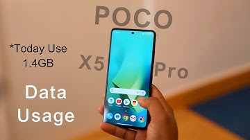 Poco X5 Pro Data Usage Settings | Poco X5 Pro 5g me Data Use Show Kaise Kare