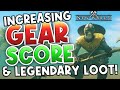 How To Increase Gear Score To Get Legendary Loot! New World Gear Score & High Water Mark Explained!