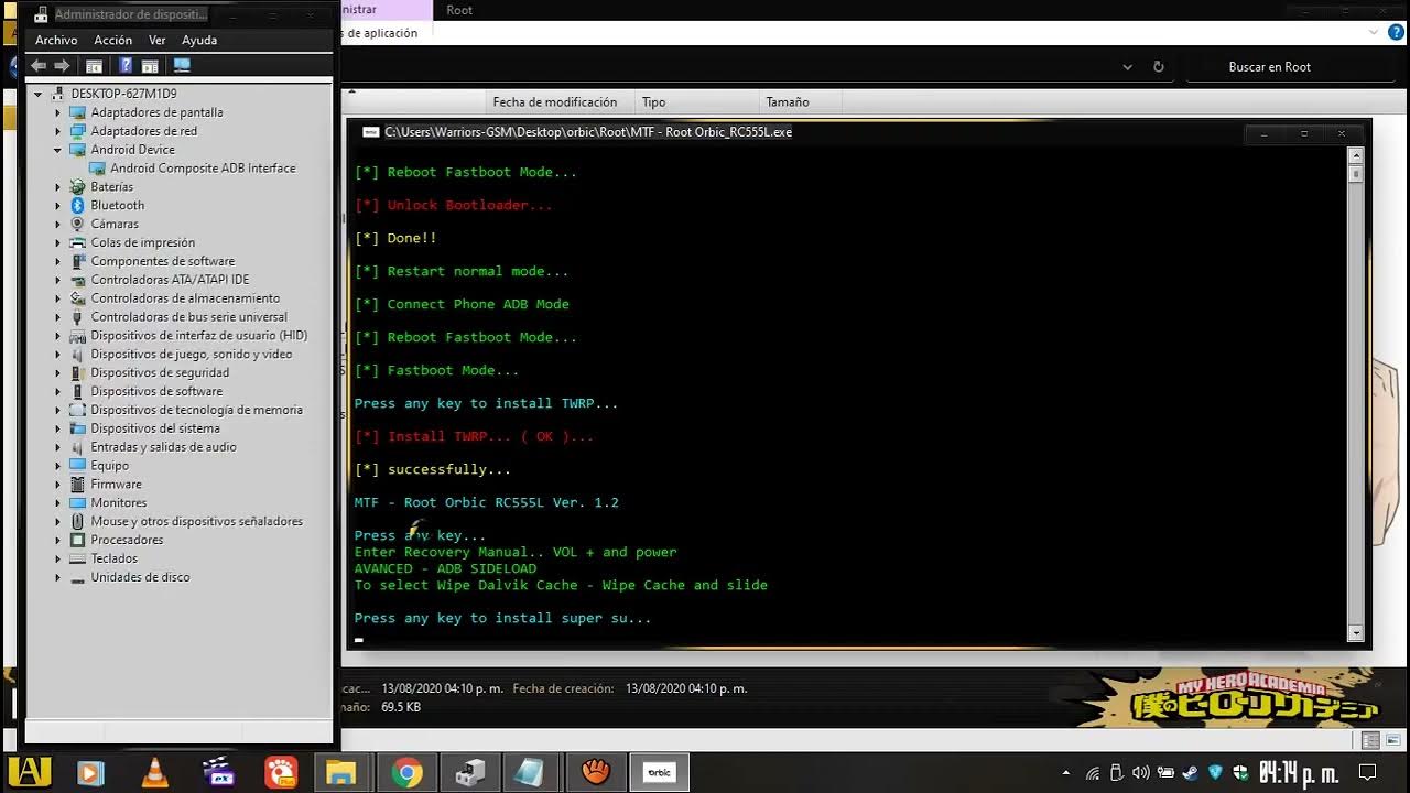 Orbic RC555L Root - YouTube