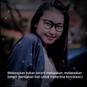 Story WA Sedih 30 detik - Rela menerima kenyataan