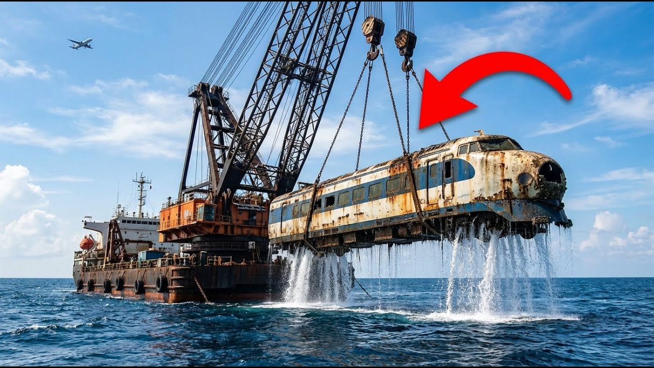 Deep-Sea Shinkansen Restoration | Recovering Japan’s Legendary Bullet Train From the Ocean Depths