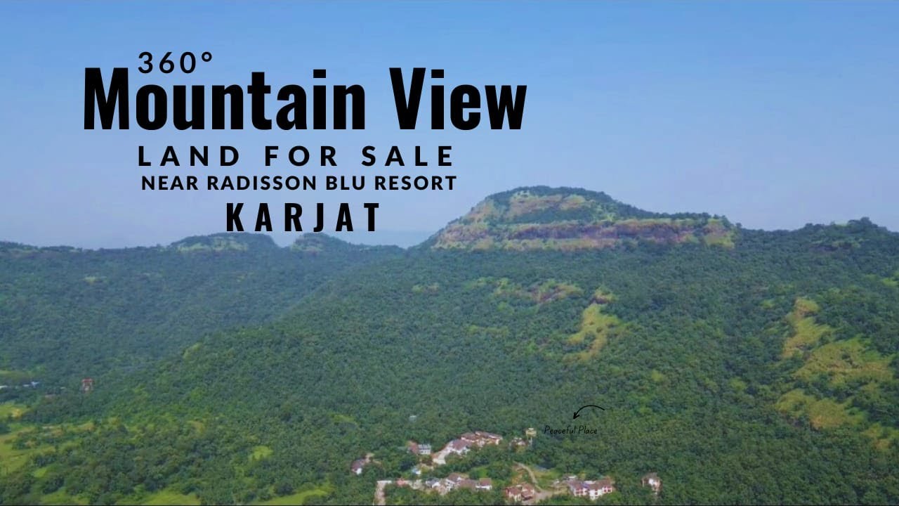 Gaonthan touch land for sale near Radisson Blu Resort, Karjat. 📲