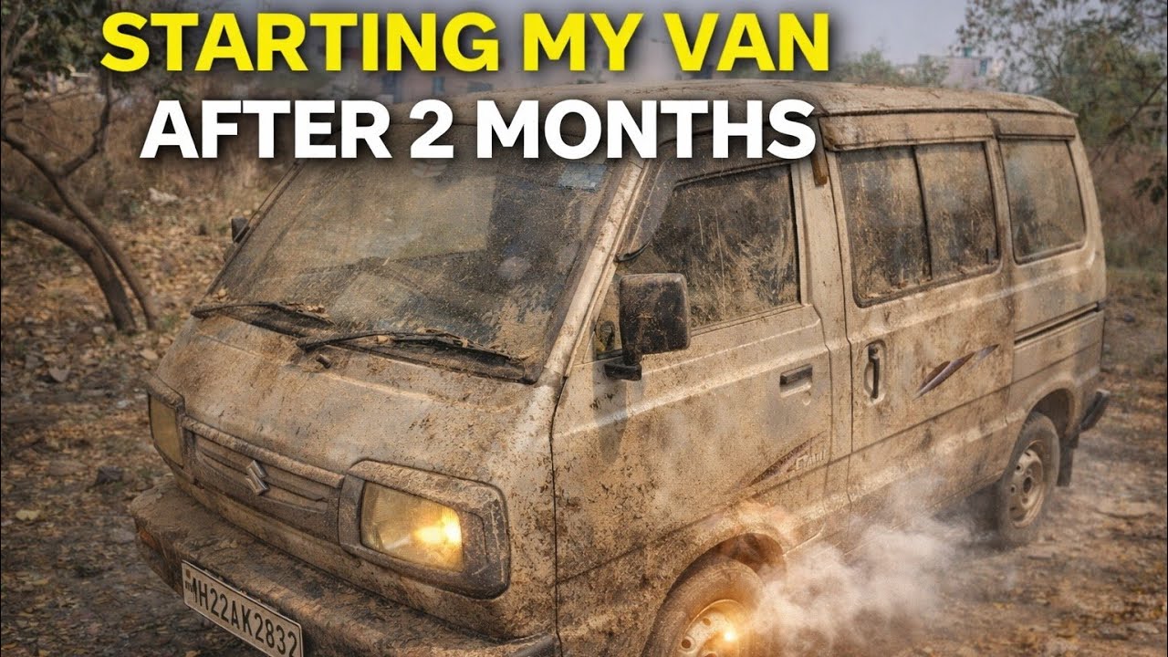 Starting Maruti Omni After 2 Months | Basic  Check ✅️ 