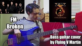 FM - Broken | Bass Guitar Cover by Flying V Martin screenshot 5