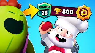 FINALMENTE PRIMO BRAWLER OVER 800 COPPE! - Brawl Stars