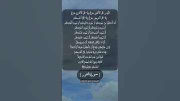 سورة النور من الآية ٦١ بصوت الشيخ محمد صديق المنشاوي