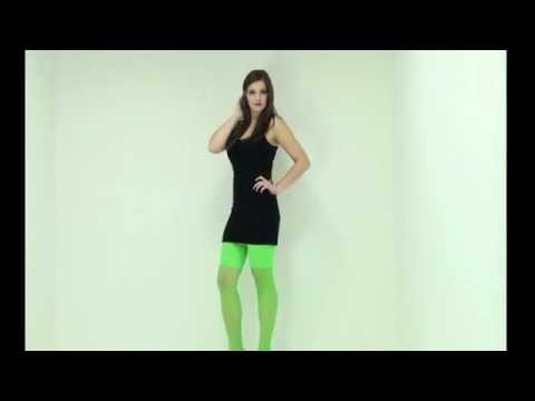 UK Tights - Tiffany Quinn Coloured Lace Top Fishne...