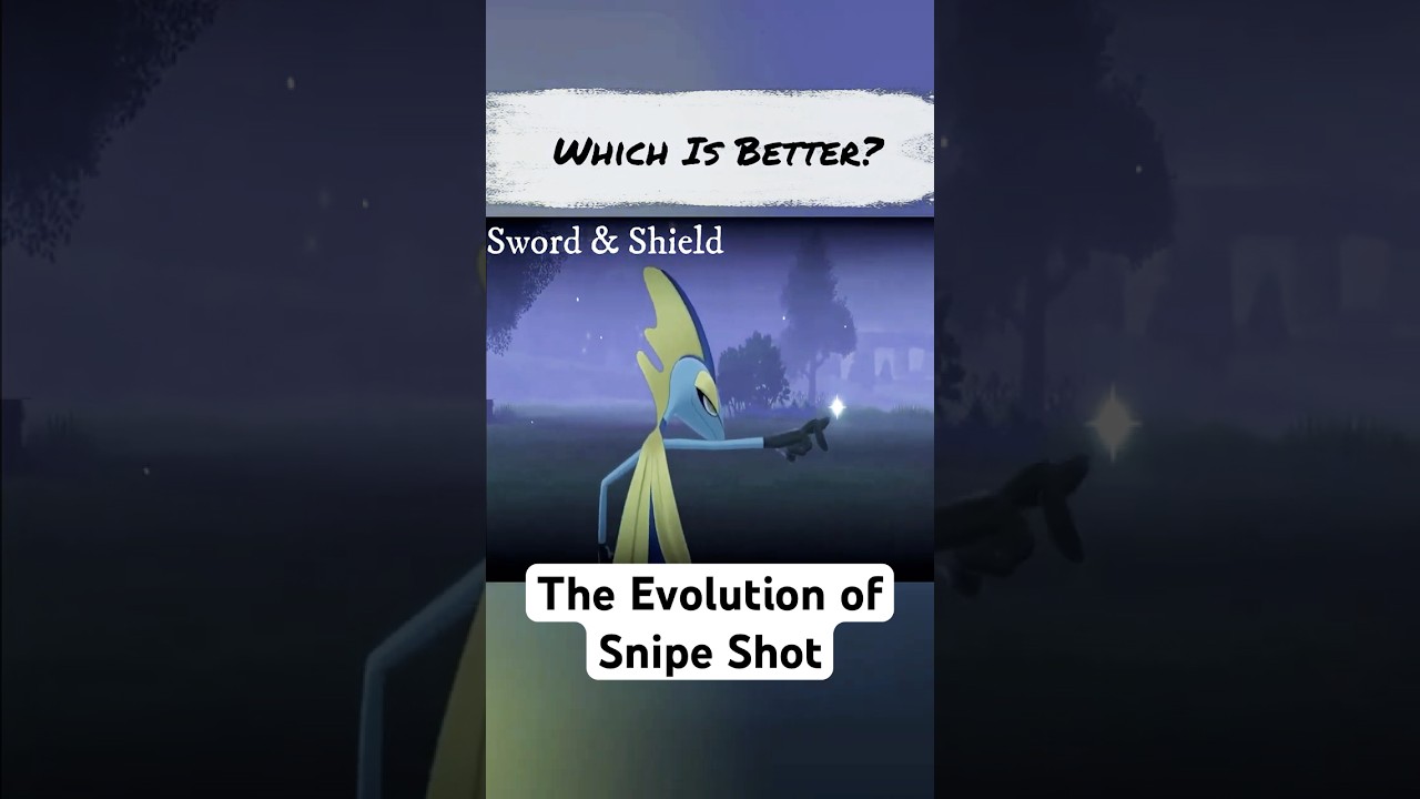 You Won't Believe The Inteleon Snipe Shot Animation Evolution