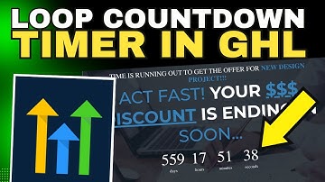 How to Add A Loop Countdown Timer In Your GoHighLevel Funnels (Tutorial)