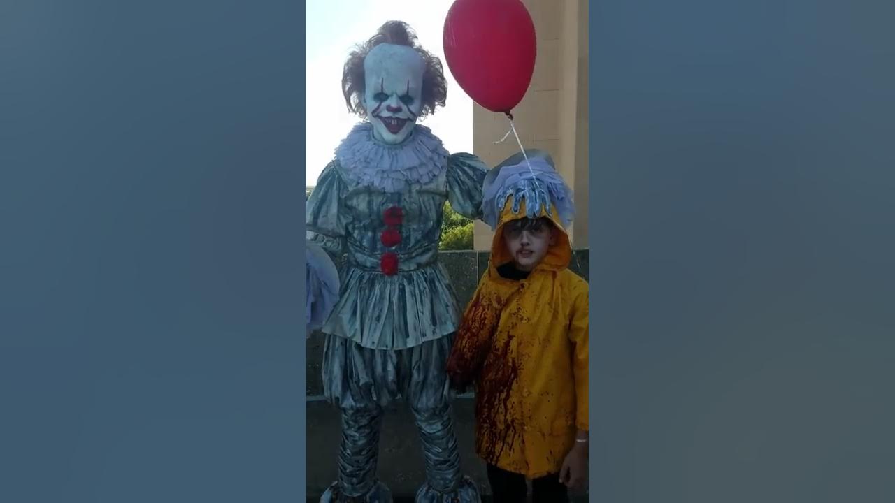 Pennywise and Georgie You'll Foat Too IT 2017 Pennywise and Georgie You'll Foat Too IT 2017