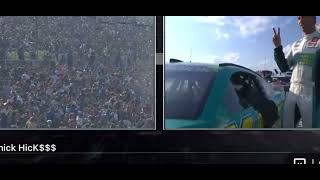 NASCAR Fans Booing Denny Hamlin